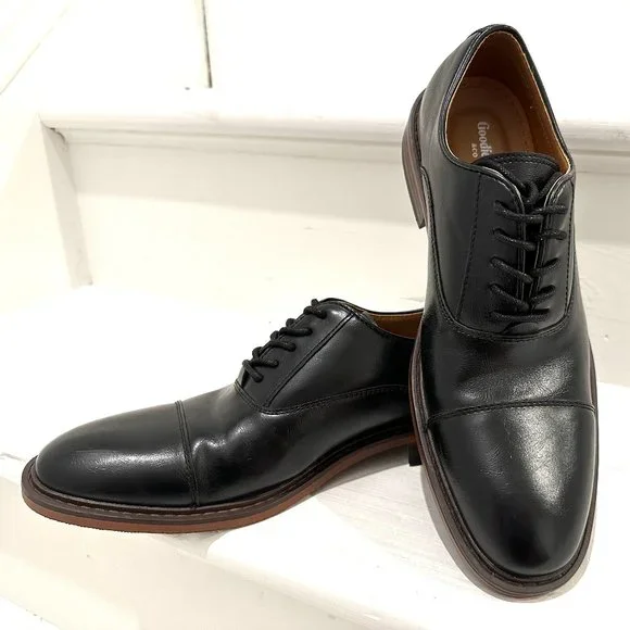 Men's Joseph Oxford Dress Shoes - Goodfellow & Co Black 7